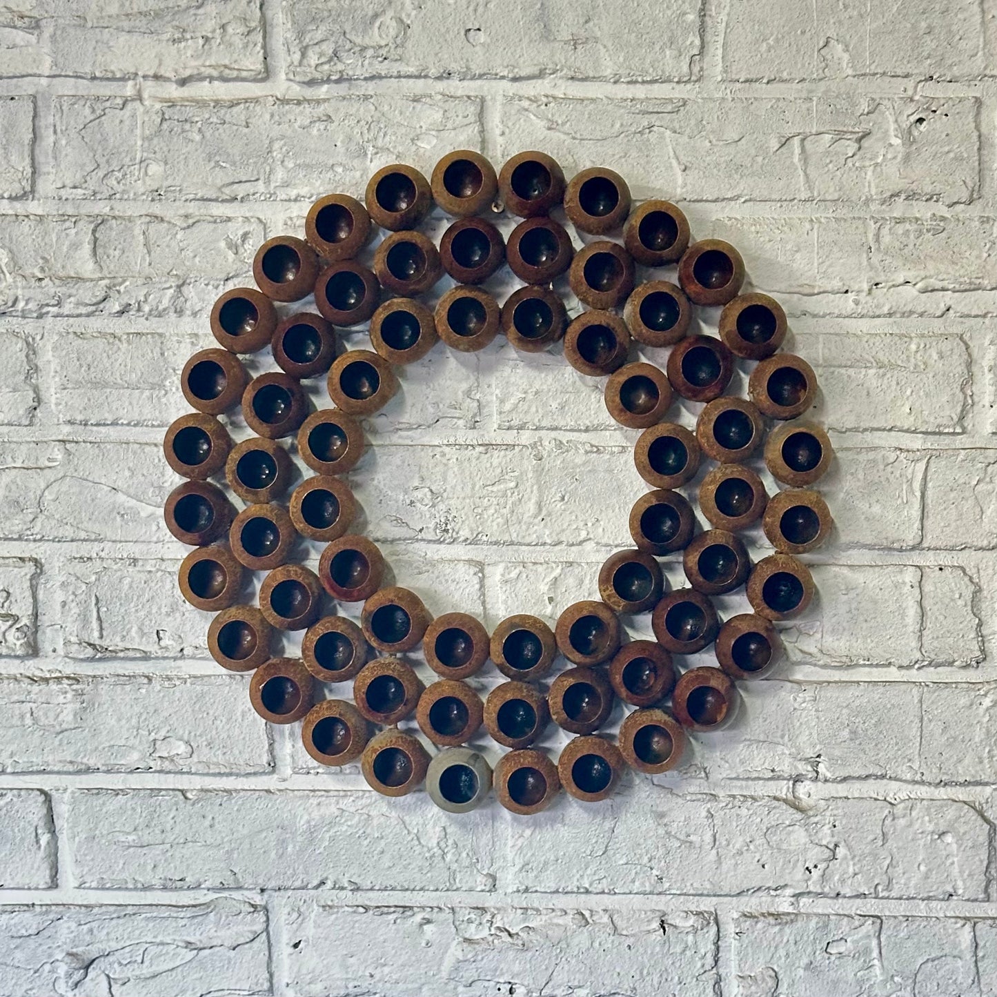 Big rusty metal wall decor, Rusty metal wall hanging, Metal wall art
