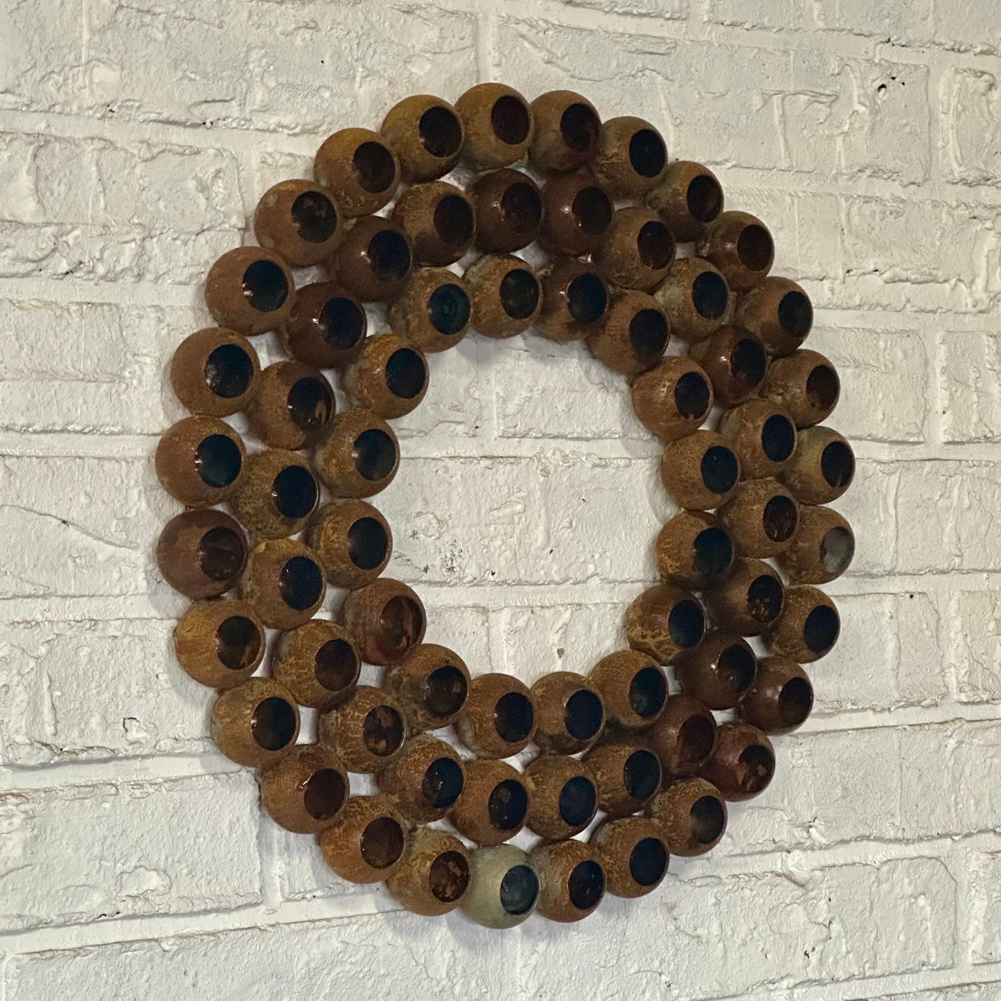Big rusty metal wall decor, Rusty metal wall hanging, Metal wall art