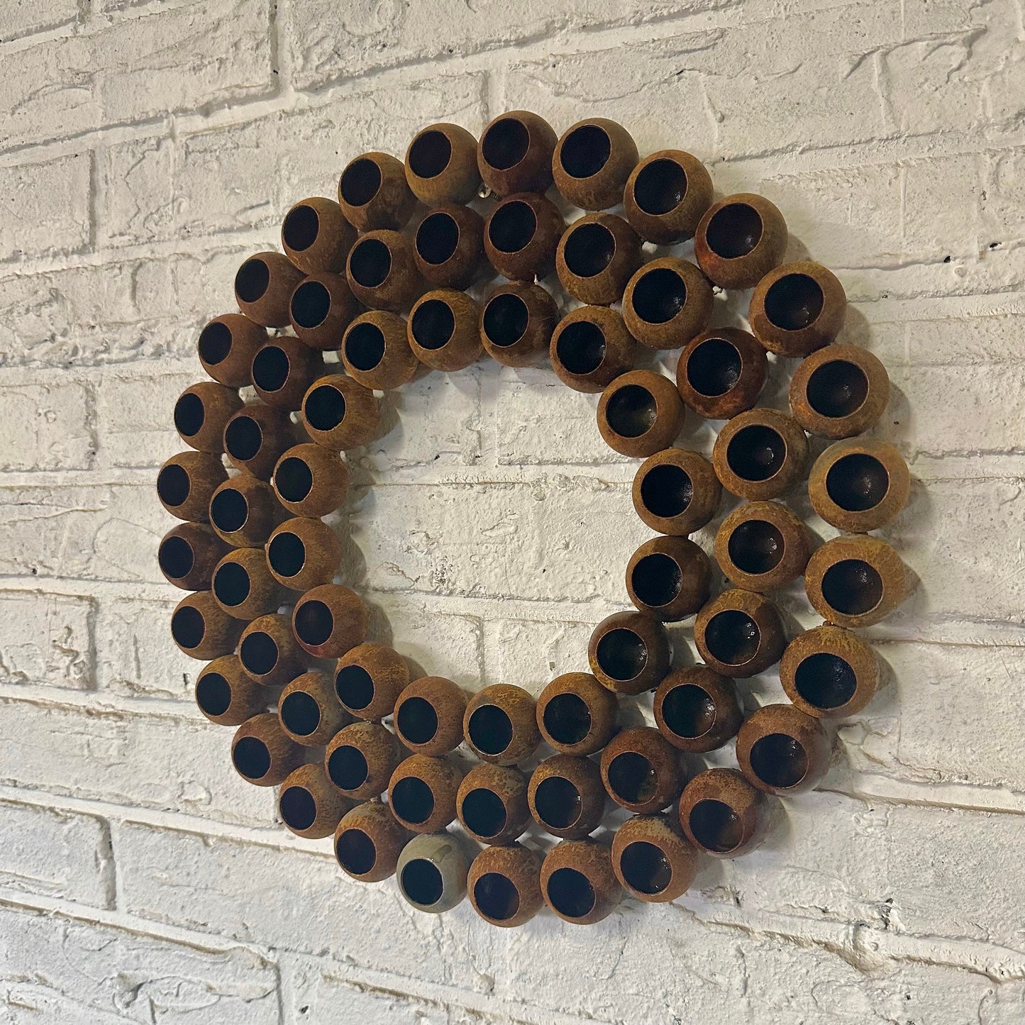 Big rusty metal wall decor, Rusty metal wall hanging, Metal wall art