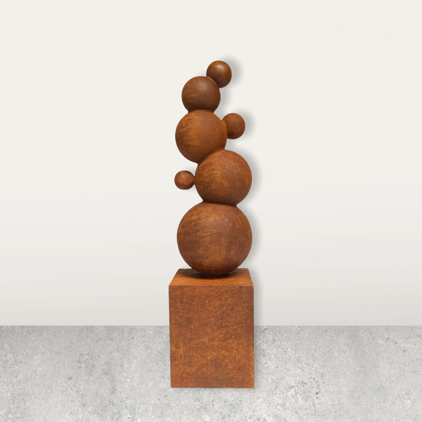 Minimalistic rusty sculpture, Modern Metal home decor, Rustic metal decoration, Rusty metal art, Metal artwork, Modern abstract sculpture