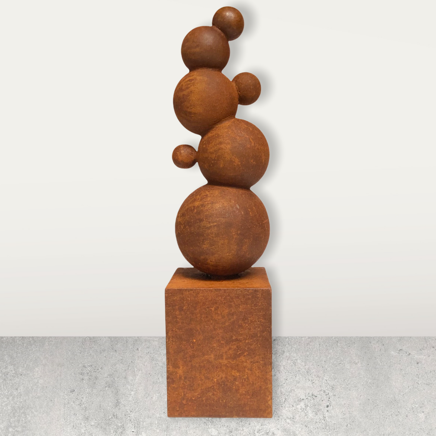 Minimalistic rusty sculpture, Modern Metal home decor, Rustic metal decoration, Rusty metal art, Metal artwork, Modern abstract sculpture