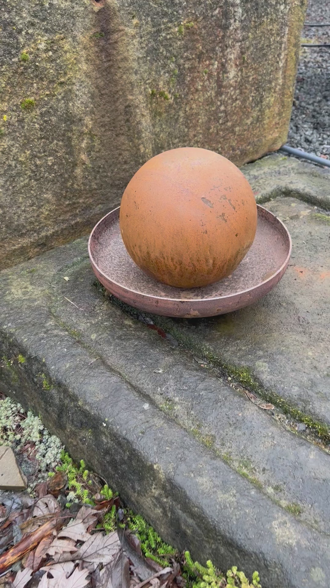 Minimalistic Lotus Flower - Rusty Metal Garden Sculpture - Add Zen to Your Home or Outdoor Garden Decor