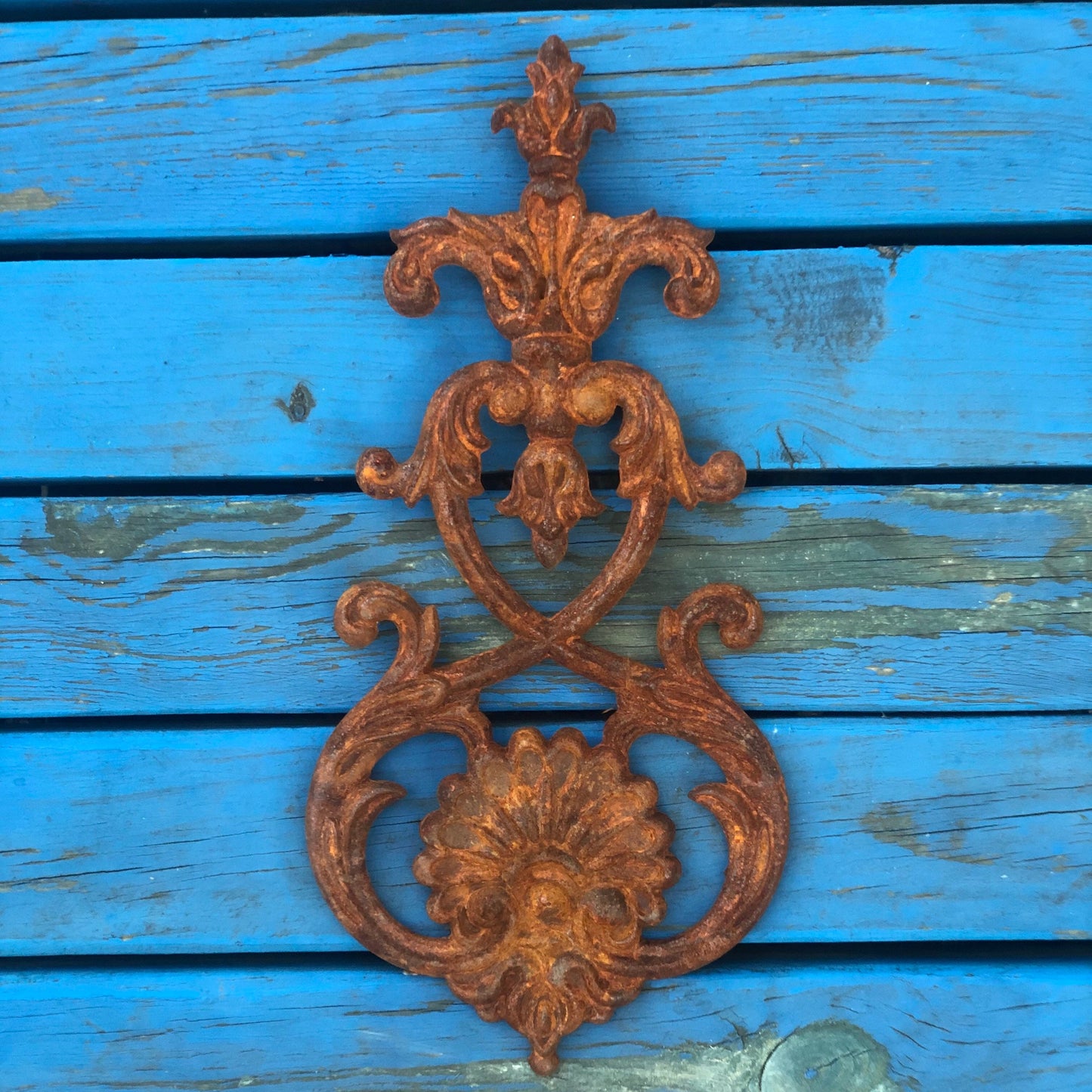 Boho wall decor, Rusty decor, Farmhouse wall decor, Garden wall art