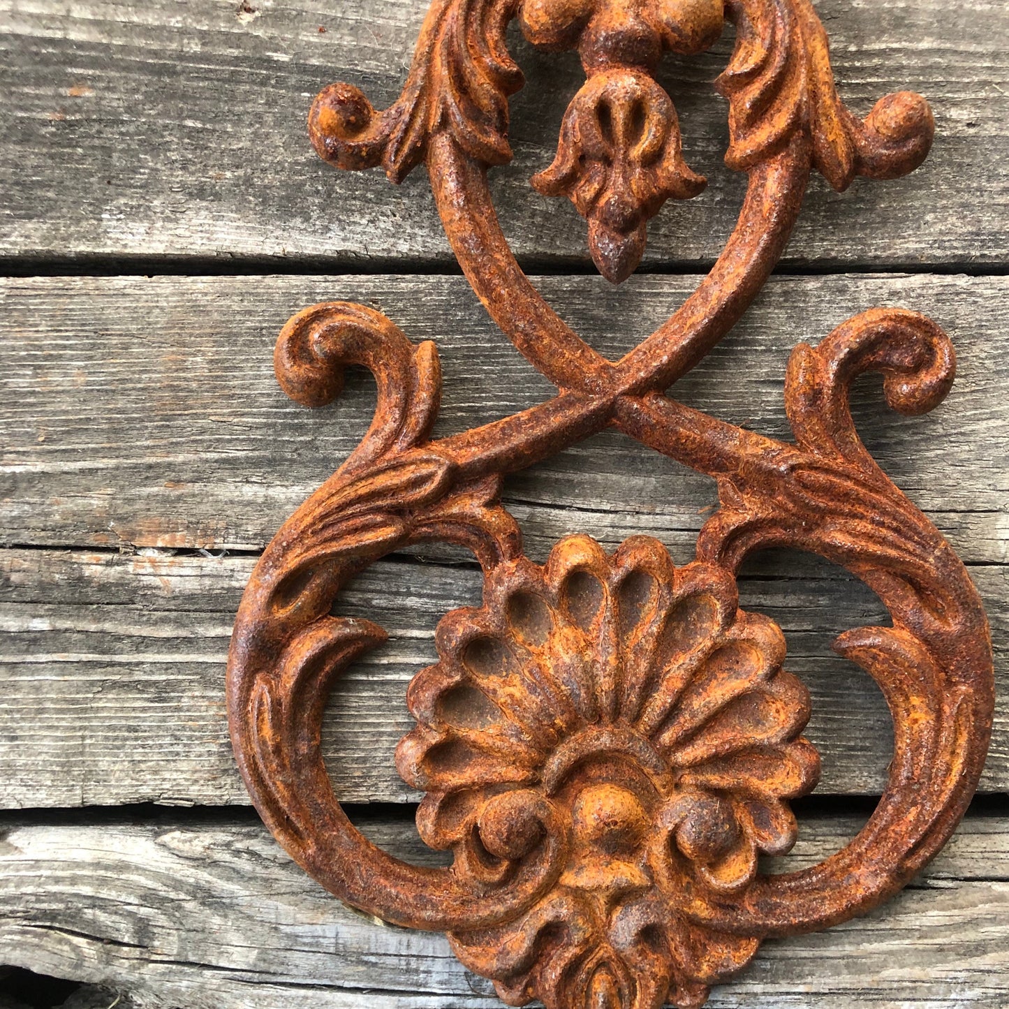 Boho wall decor, Rusty decor, Farmhouse wall decor, Garden wall art