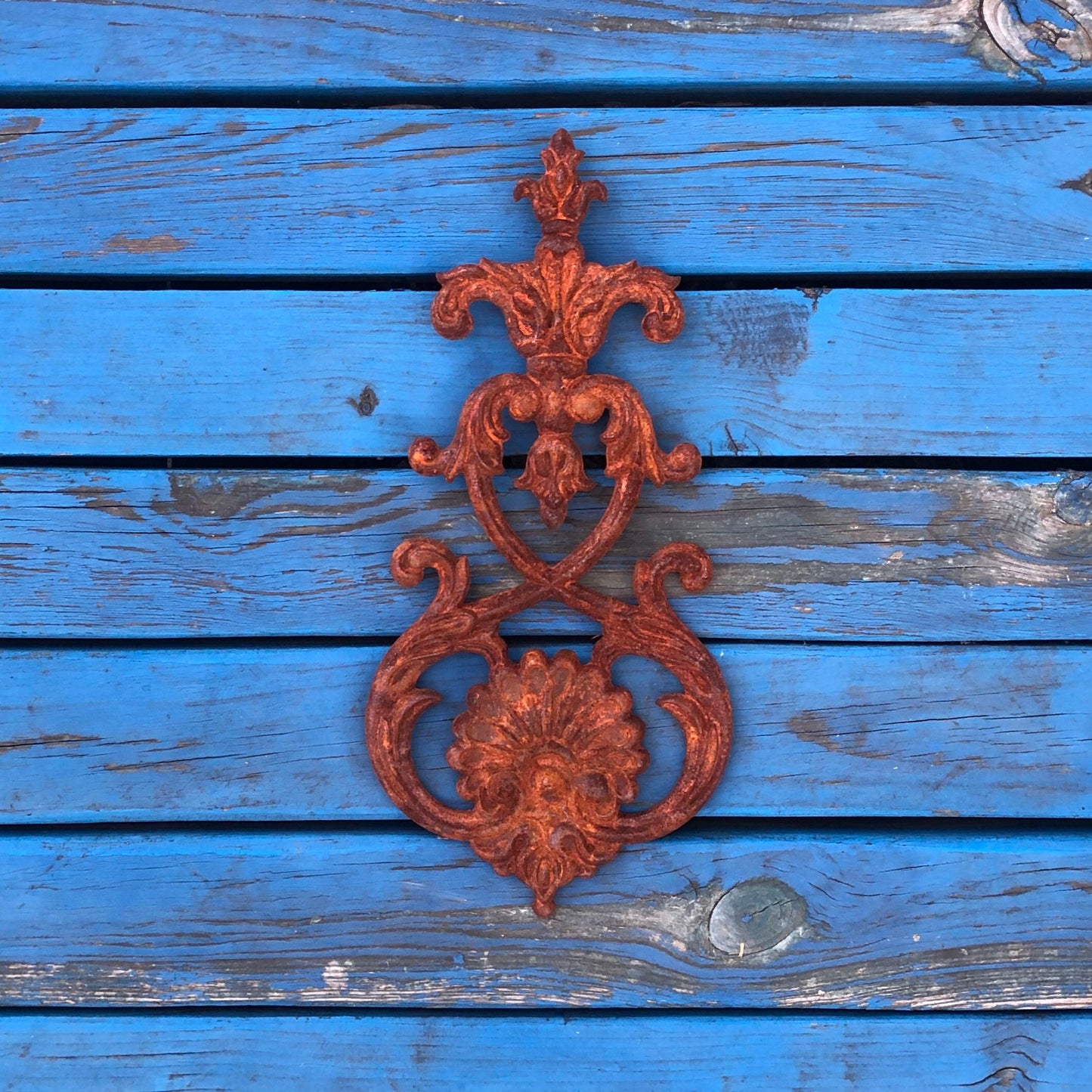 Boho wall decor, Rusty decor, Farmhouse wall decor, Garden wall art